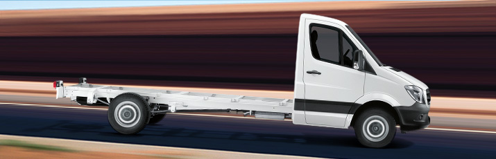 CHASSIS Sprinter: Propulsion arrire: Pour une tenue de route exemplaire.