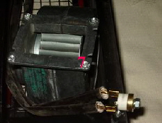  La partie avant (le ventilateur) du rcuprateur est conserve pour laspiration dair frais mlang  lair chaud produit par linsert