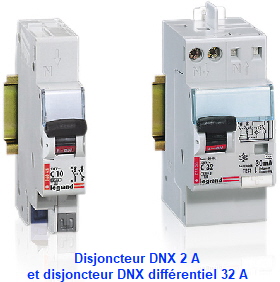 LEGRAND: DISJONCTEURS DNX 4500 COURBE C