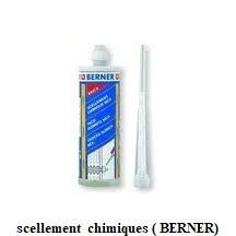 scellement  chimiques ( BERNER)