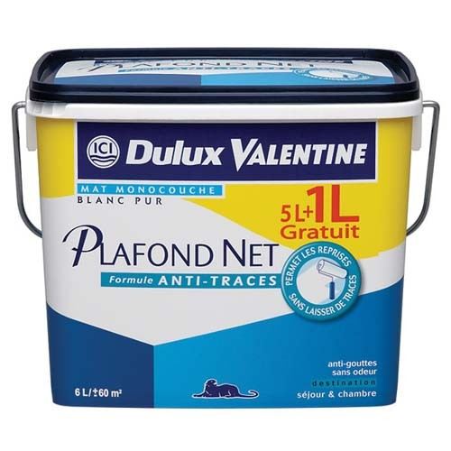 une couche de  peinture monocouche en finition