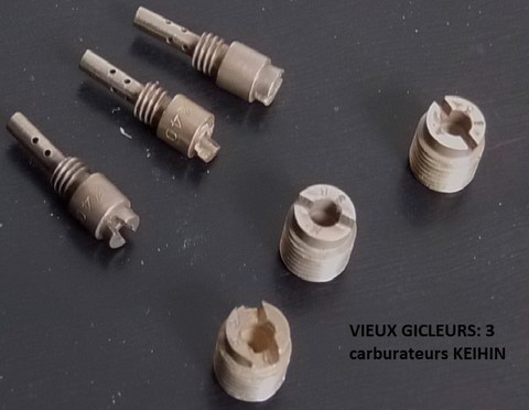 Moteur YAMAHA: Les mêmes références ne sont pas obligatoirement les mêmes pièces montées dans votre carburateur  