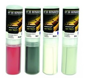 Rparation bateau pneumatique Zodiac: KIT DE REPARATION TISSU HYPALON ROUGE SOROMAP -  Rparation pas  pas -  La boutique pour bateaux et rparation nautique