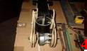 Prototype en bois du support rducteur/parabole