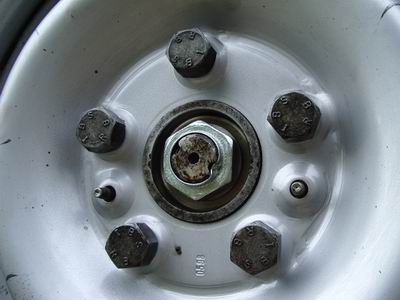 Remontage FIAT DUCATO: Ecrou serr bloqu sur une rondelle plate de 41x28x6, puis frein correctement...