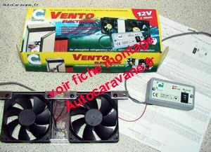 VENTILATEUR DE FRIGO TURBO: Il se monte à l'arrière du réfrigérateur et permet un rendement plus élevé de celui-ci en cas de chaleur importante. Il accélère la ventilation et évite la surchauffe.