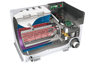 Le chauffage central: Alde Compact 3020 HE