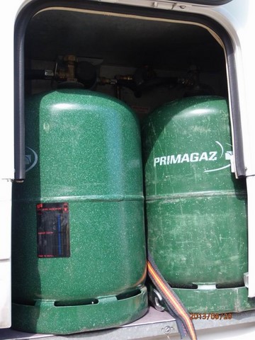 GAZ coffre pour 2 bouteilles primagaz