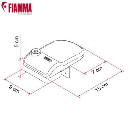 Version composée de 3 blocs de sécurité Safe Door Frame possédant la même serrure. Blocs de sûreté pour la porte de la cellule du camping-car et de la caravane ou des portillons. 