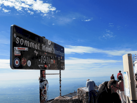 VAUCLUSE: Le sommet du Mont Ventoux 1911 mètres