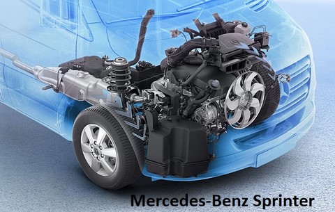 Véhicule moteur Mercedes-Benz Sprinter