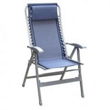 Fauteuil aluminium Primo bleu Midland