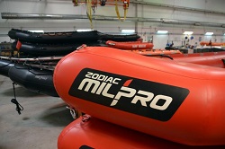 Zodiac Milpro: Rosas : Dans la plus grande usine de Zodiac Milpro